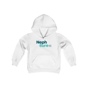Kids NephCure Colored Logo Hoodies